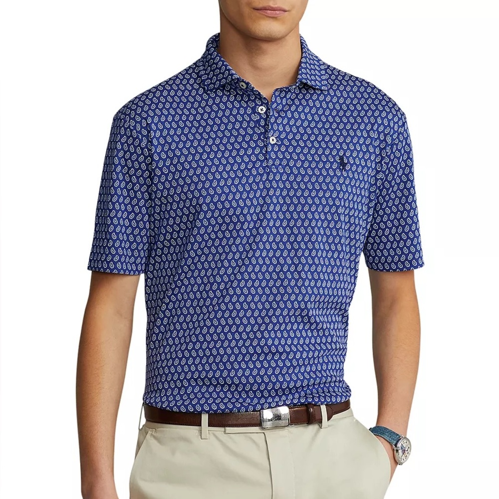 Polo Ralph Lauren Paisley Foulard Classic Fit Polo